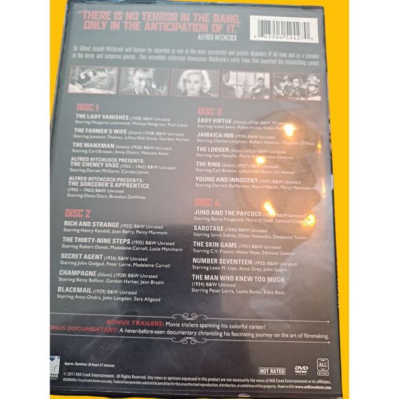 Alfred Hitchcock: A Legacy of‎ Suspense 20 Classic Films DVD Collection Box Set - Picture 3 of 7